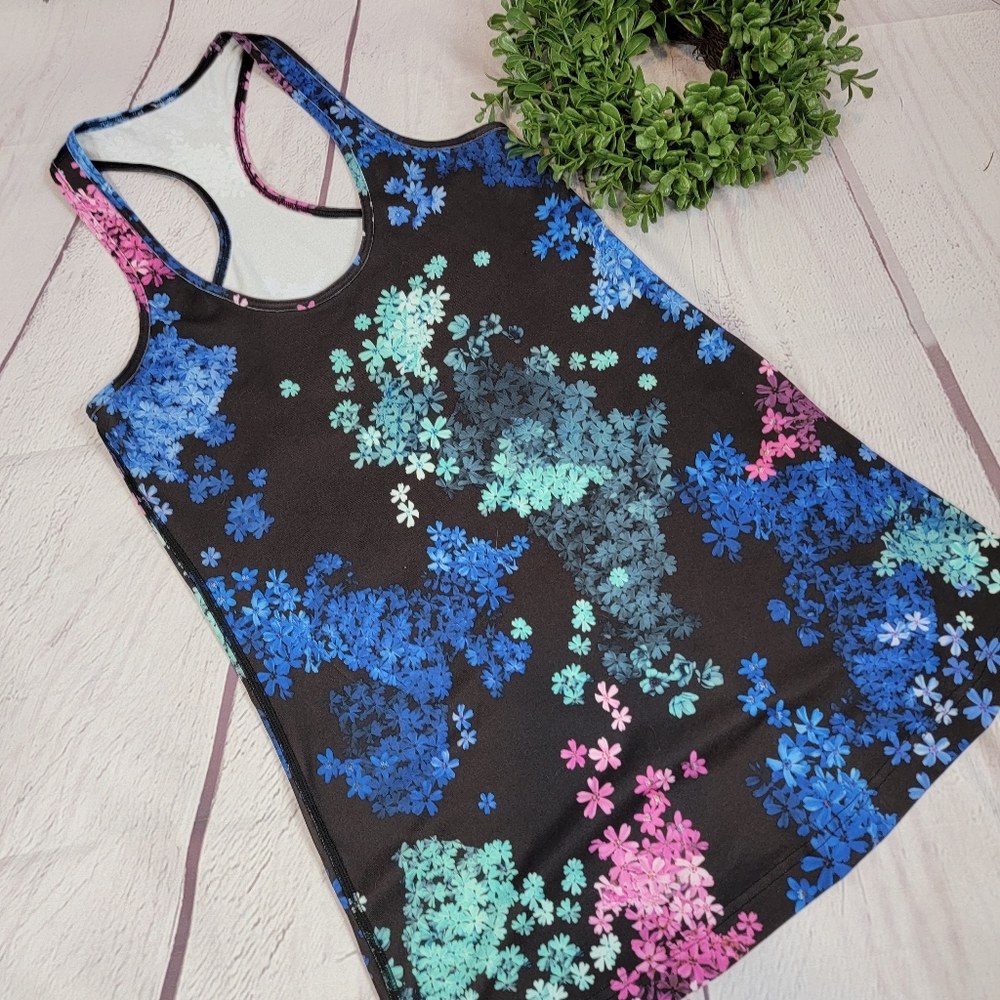Lululemon 🍋 Cool racerback petal Pop multi tank